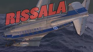 Rissalan lentoonnettomuus  Destruction of the Finnish Air Force DC3 aircraft [upl. by Pasquale]