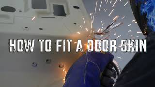 How To Fit A Door Skin  Built By Astill [upl. by Nilahs635]