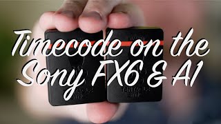 Timecode Setup with Tentacle Sync on the Sony FX6  Alpha 1 Step By Step Tutorial [upl. by Aivila131]