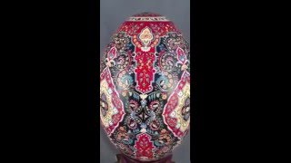 Tree of Life Batik Rhea Egg  Pysanky By So Jeo [upl. by Aselehc321]