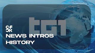 OUTDATED TG1 Intros History since 1952 [upl. by Rimaa]