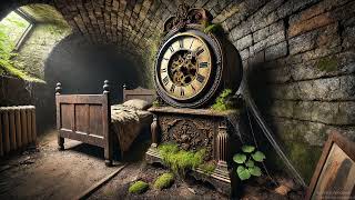 Grandfather Clock Sounds for Deep Sleep Relaxation Study amp Meditation [upl. by Yelkcub27]