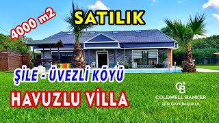 Satılık Villa Şile Üvezli Köyü Doğa İçinde satışı sona ermiştirşile villa havuzluvilla [upl. by Bello]