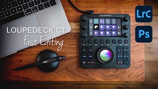 LOUPEDECK CT  Editing in Lightroom amp Photoshop REALLY FAST [upl. by Eelesor]