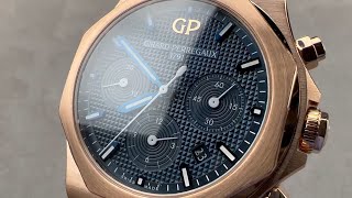 GirardPerregaux Laureato Chronograph 8102052432BB4A GirardPerregaux Watch Review [upl. by Nessim]