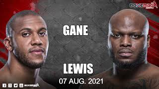 Ciryl Gane vs Derrick Lewis  Les chiffres avant le combat UFC 265 [upl. by Leidag]