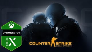 CSGO on CONSOLE IN 2023 Xbox Series X Gameplay [upl. by Ayatnahs]