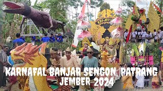 KARNAFAL KELURAHAN BANJAR SENGONPATRANG JEMBER 2024 [upl. by Llirred]