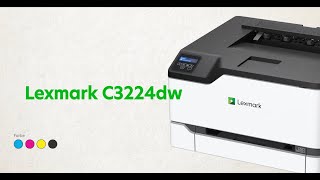 Lexmark C3224dw Farblaserdrucker – Lexmark GO Line™ Serie deutsch [upl. by Victory]