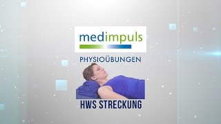 HWS Streckung Physiouebung  Medimpuls [upl. by Aryamo]