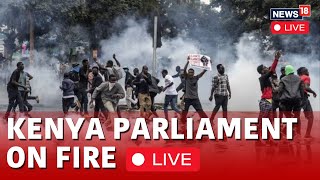 Kenya Protest LIVE  AntiTax Protesters Break Into Kenya Parliament Building  Kenya Riots  N18G [upl. by Macegan747]