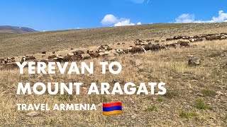 23 Travel Armenia in Summer Yerevan To Amberd Fortress Mount Aragats [upl. by Napoleon688]