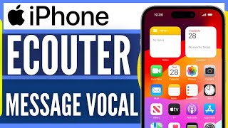 Comment Écouter Message Vocal Iphone  En 2025 [upl. by Lleruj]