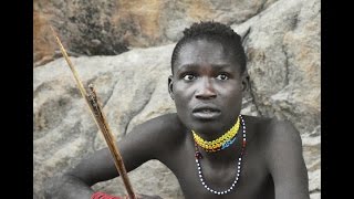 2017 Tanzania Hadzabe Bushmen  hunting with the real non touristic Hadza [upl. by Inalaehon962]