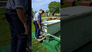 Concrete Grave Liner Part 1 cemetery graveyard funeral concrete educationalvideo graveliner [upl. by Tlevesor]