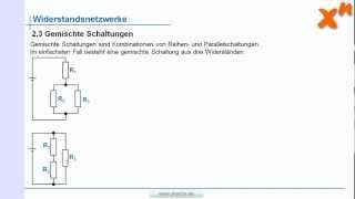 Elektrotechnik 23 Gemischte Schaltungen [upl. by Manfred717]