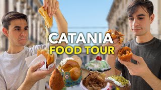 CATANIA FOOD TOUR  COSA MANGIARE A CATANIA  STREET FOOD [upl. by Vinny152]