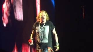 Guns N Roses  Estranged LIVE Houston TX 852016 NRG Stadium [upl. by Yrolg]