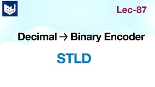 Decimal to BCD encoder  Truth table  Logic Circuit  STLD  Lec87 [upl. by Catt670]