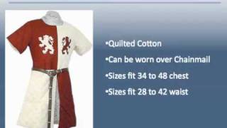 Medieval Lionheart Gambeson for Knight Costumes [upl. by Daile]