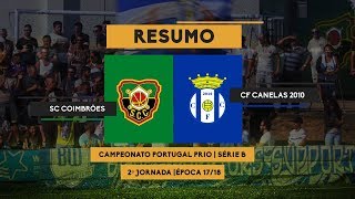 RESUMO  SC COIMBRÕES 33 CANELAS 2010  MINUTO90 TV [upl. by Danczyk]