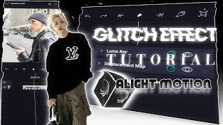 Glitch Effect in Alight Motion  Tutorial By Eve [upl. by Ereynihc]