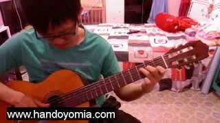 No566 冷雨夜 Leng Yu Ye  Beyond  Fingerstyle Guitar Solo [upl. by Armelda]