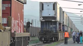 CN Rail  The 12000 ft Intermodal [upl. by Faina202]