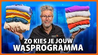 Welk Wasprogramma Moet Je Gebruiken  Expert [upl. by Ondrej]