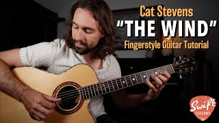 Cat Stevens quotThe Windquot Full Guitar Lesson  Fingerpicking Tab [upl. by Iris]