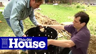 How to Install a Dry Well  This Old House [upl. by Hughie]