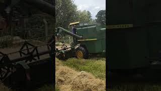 Combiner harvest wheat harvesting machineat Eldoret city [upl. by Firman]