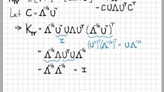 Random Processes  Covariance Matrix Diagonalization Example 02 [upl. by Woods732]