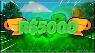 KP  5000 Robux Tournament Roblox Bedwars Part 3 [upl. by Dnomyad]