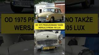 Syrena 105 ❤️💛  Historia Polskiej Motoryzacjisyrena105 syrena105lux FSM FSO polskamotoryzacja [upl. by Eizus120]