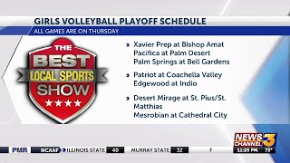 CIFSS playoff schedule released for girls volleyball and girls flag football [upl. by Raclima]