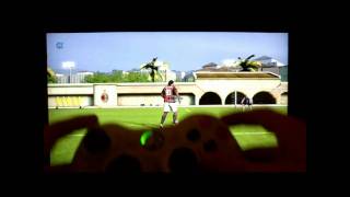 FIFA 10  HOW TO DO A BICYCLE KICK IN ARENA  XBOX 360 [upl. by Pappano98]