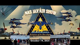 Blue Angels Air Show NAS Jax FL Oct 18 2024 [upl. by Lux]