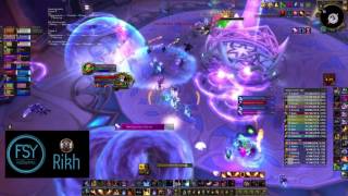 FSY vs Mythic Grand Magistrix Elisande World 5th  Fire Mage PoV [upl. by Machute775]