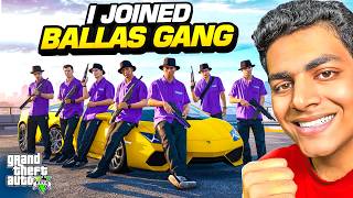 I Joined Ballas Gang And Robbed Military Base 😱  GTA 5 Grand RP 74 [upl. by Flagler]