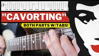 CAVORTING  The Courteeners  Guitar COVER wTABS [upl. by Ijic133]