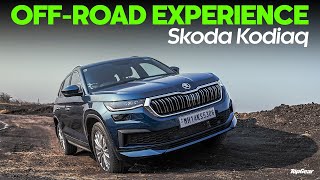 Skoda Kodiaq  Offroad Experience [upl. by Auqeenahs]