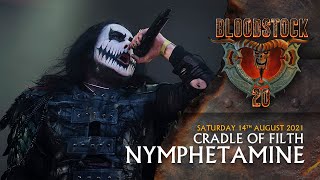 CRADLE OF FILTH  Nymphetamine  Bloodstock 2021 [upl. by Zetnas]