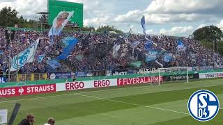 Schalke Fans beim DFB Pokalspiel in Aalen I 17082024 [upl. by Harsho]