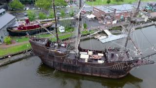 Spanish Tall Ship El Galeon at HRMM in Kingston [upl. by Divod]