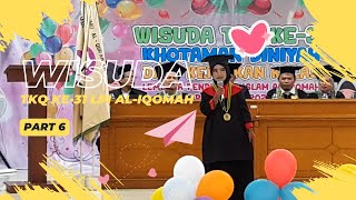 Menyanyikan Lagu Doa Seorang Anak  Wisuda TKQ Ke31 LPI AlIqomah 🎓  Part 6 [upl. by Enimisaj]