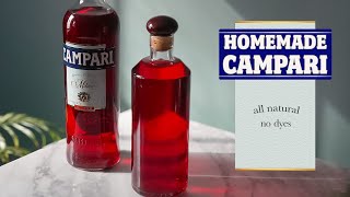 How I Made Campari From Scratch Recipe [upl. by Otsuj]