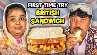 First Time Try British Sandwich [upl. by Adnesor]