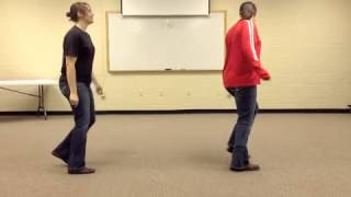 500 Miles Line Dance Instruction [upl. by Alenson]