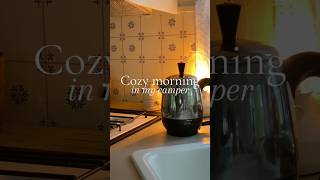 Ultimate camper van morning routine for a cozy day [upl. by Stine]